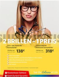 Matheja Augenoptik | Augenoptiker | Frechen, Köln | Angebot zwei Brillen - ein Preis